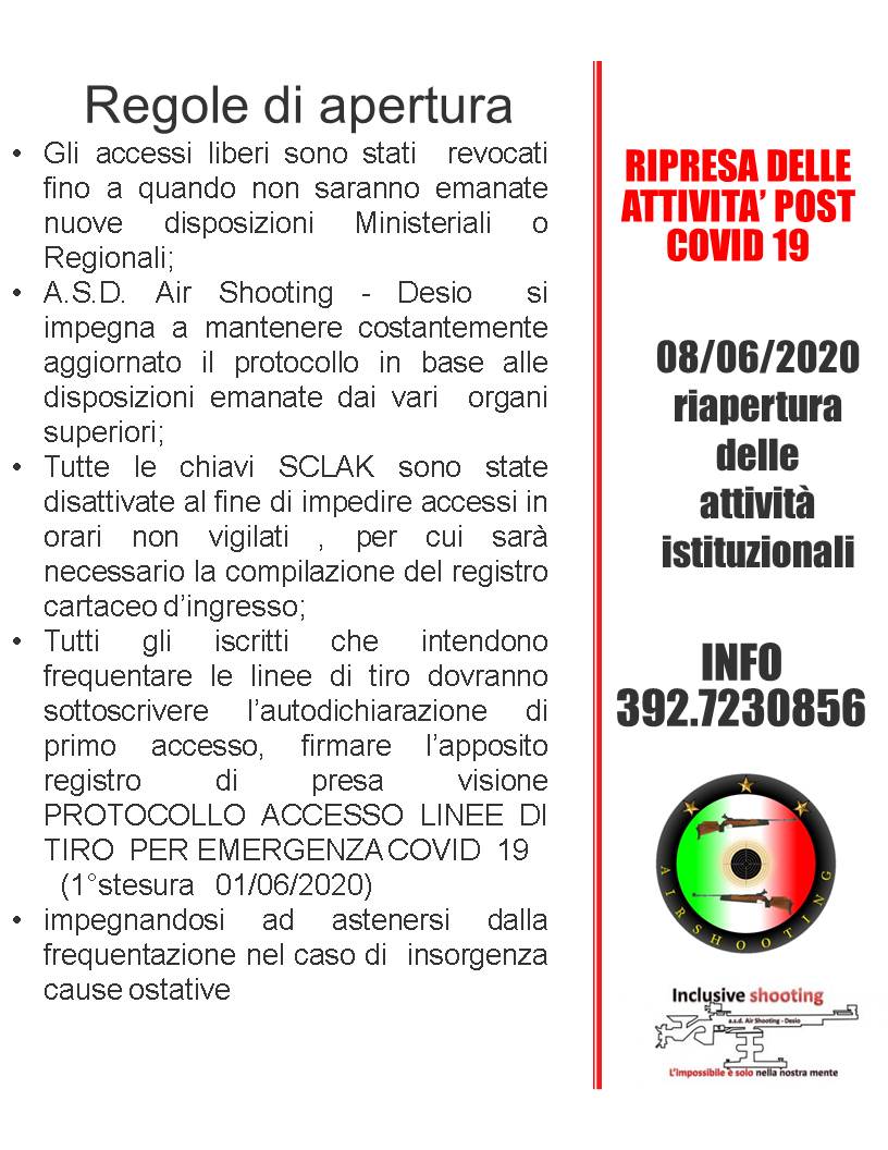 apertura attività covid 2