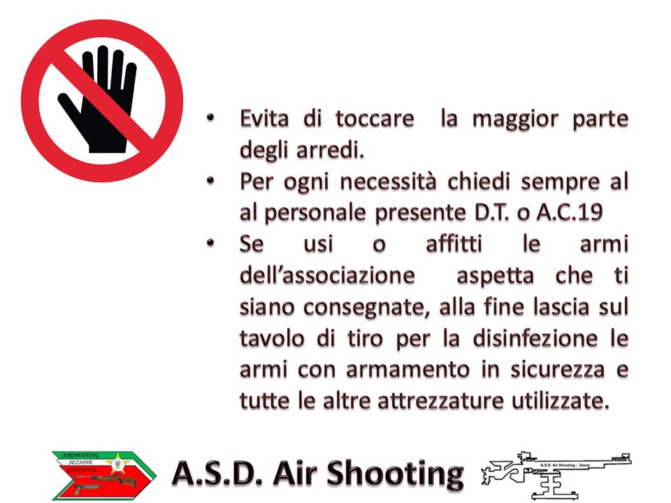 non toccare